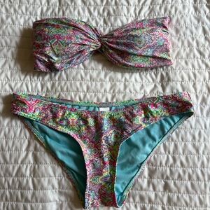 Colorful Paisley Bikini Set